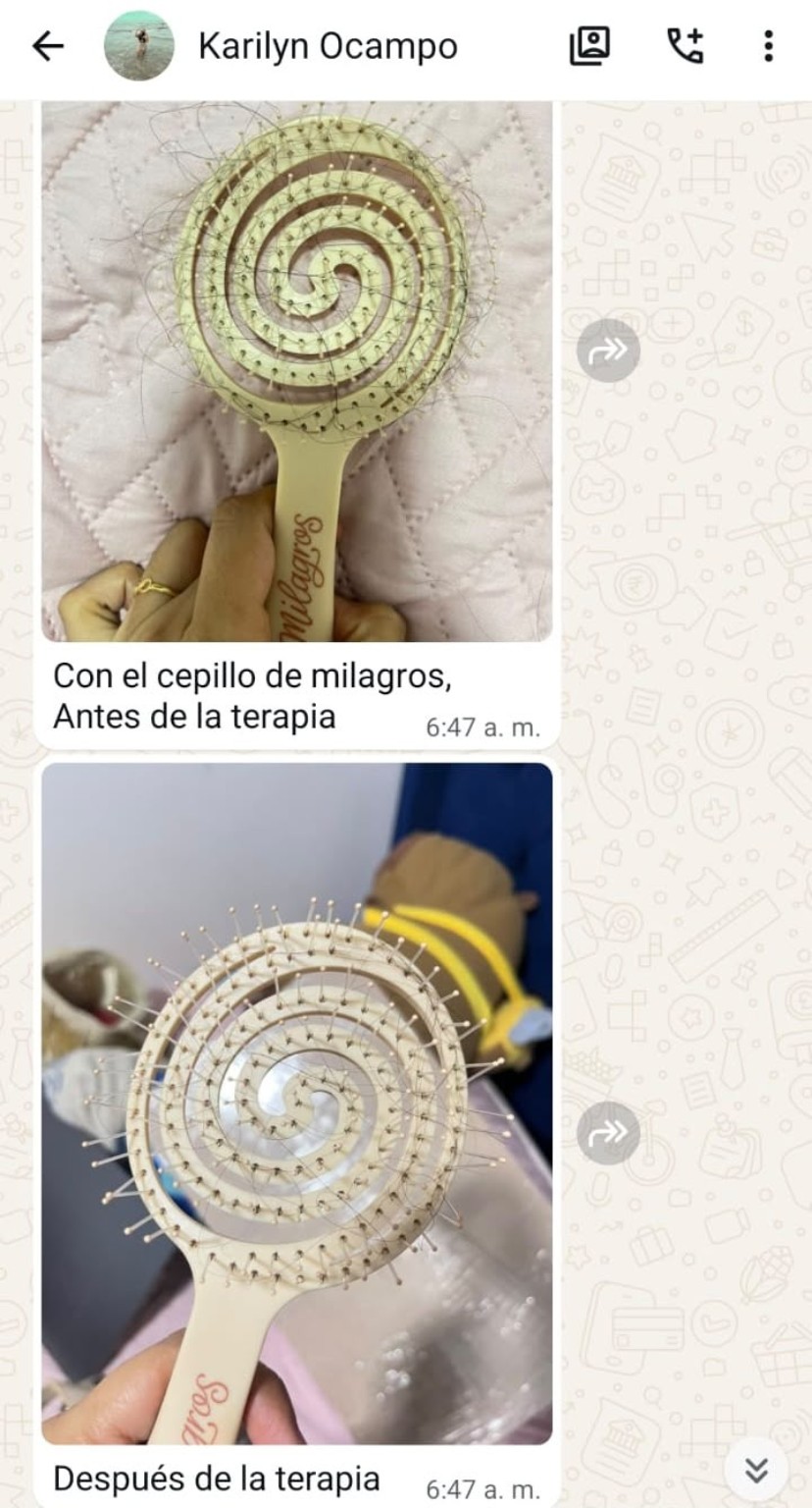 Segundo registro de Karilyn antes de su terapia